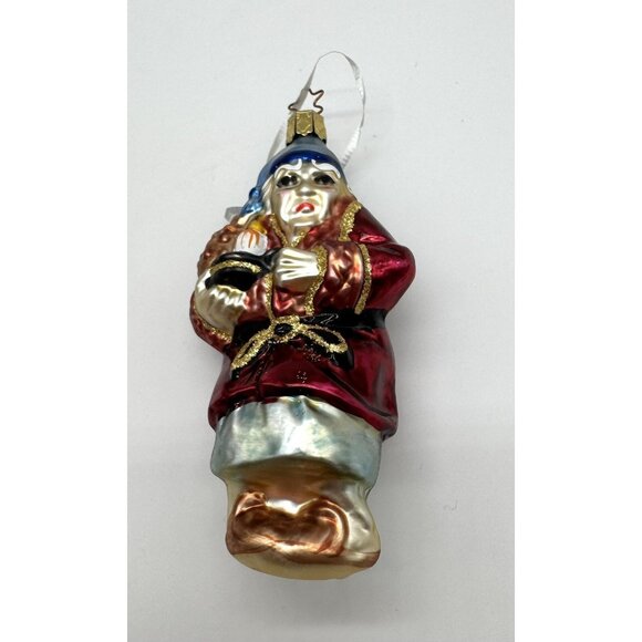 Old World Christmas Glass Ornament Dickens Marley’s Ghost, Scrooge Lot of 3 - Picture 5 of 10